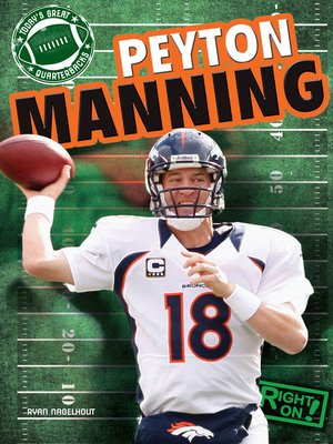 cover image of Peyton Manning